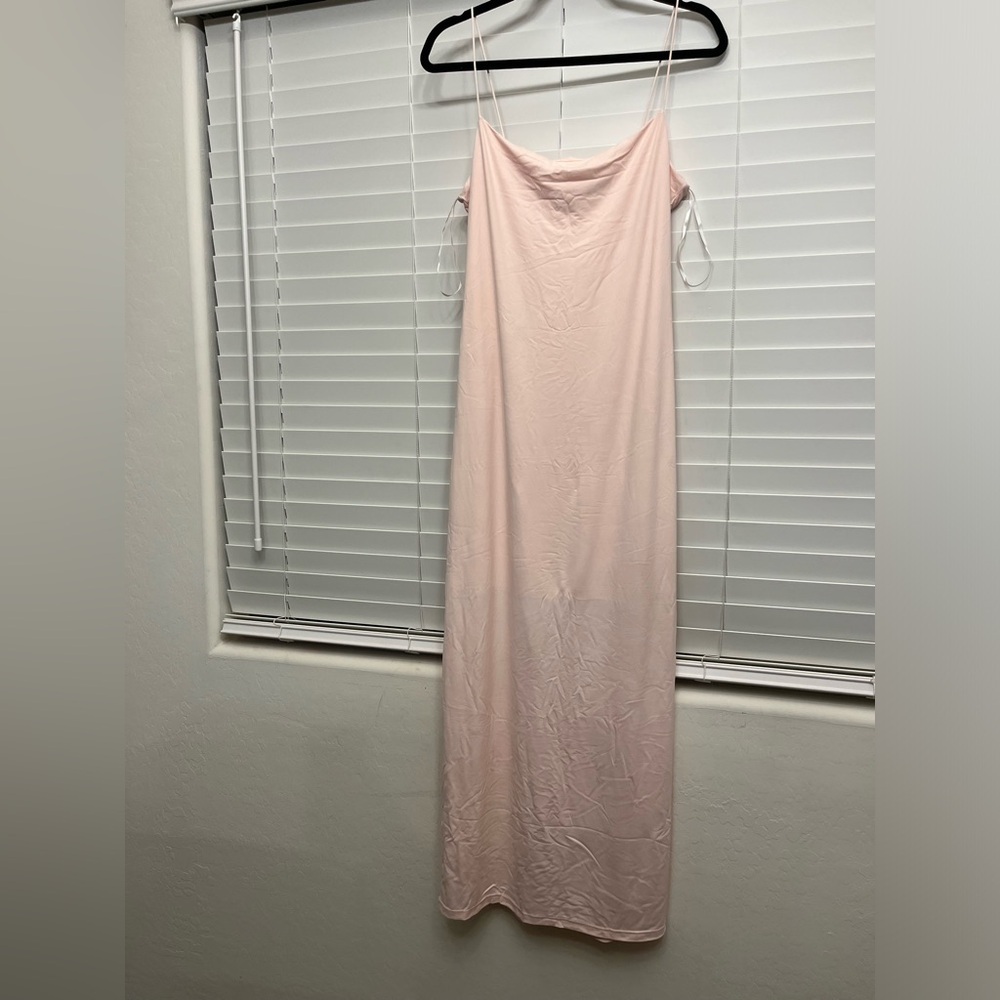 LILLUSORY Womens Summer Casual Slip Dress Spaghetti Strap Bodycon Maxi Size XL - Picture 7 of 9